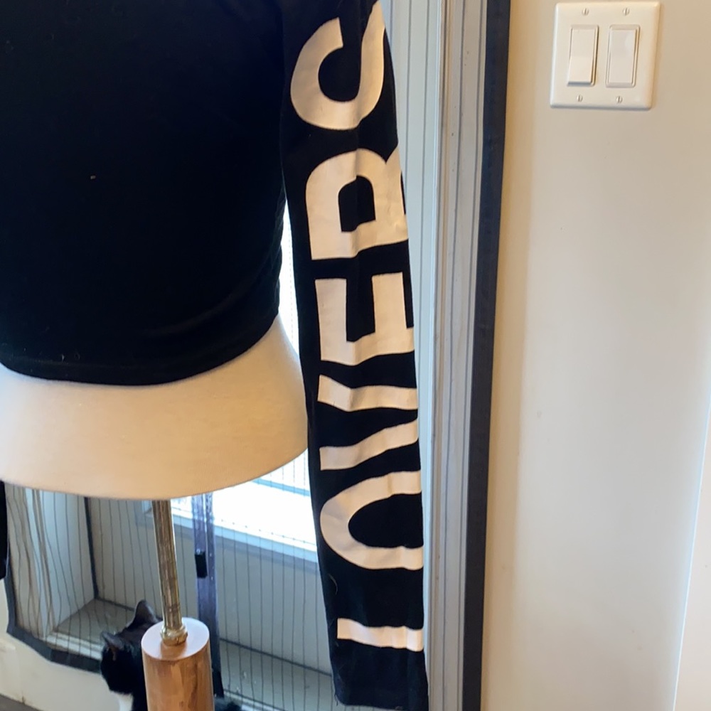 Lovers / Haters Long Sleeve Crop Top - Picture 6 of 7